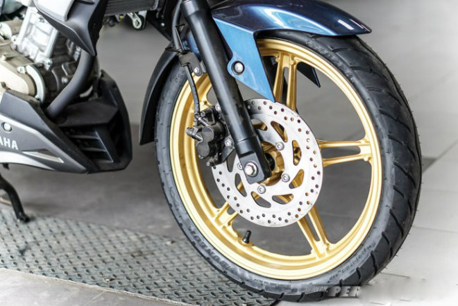 Yamaha Vixion 150 hoàn toàn mới có bản vành vàng Yamaha Vixion 150 hoàn toàn mới có bản vành vàng